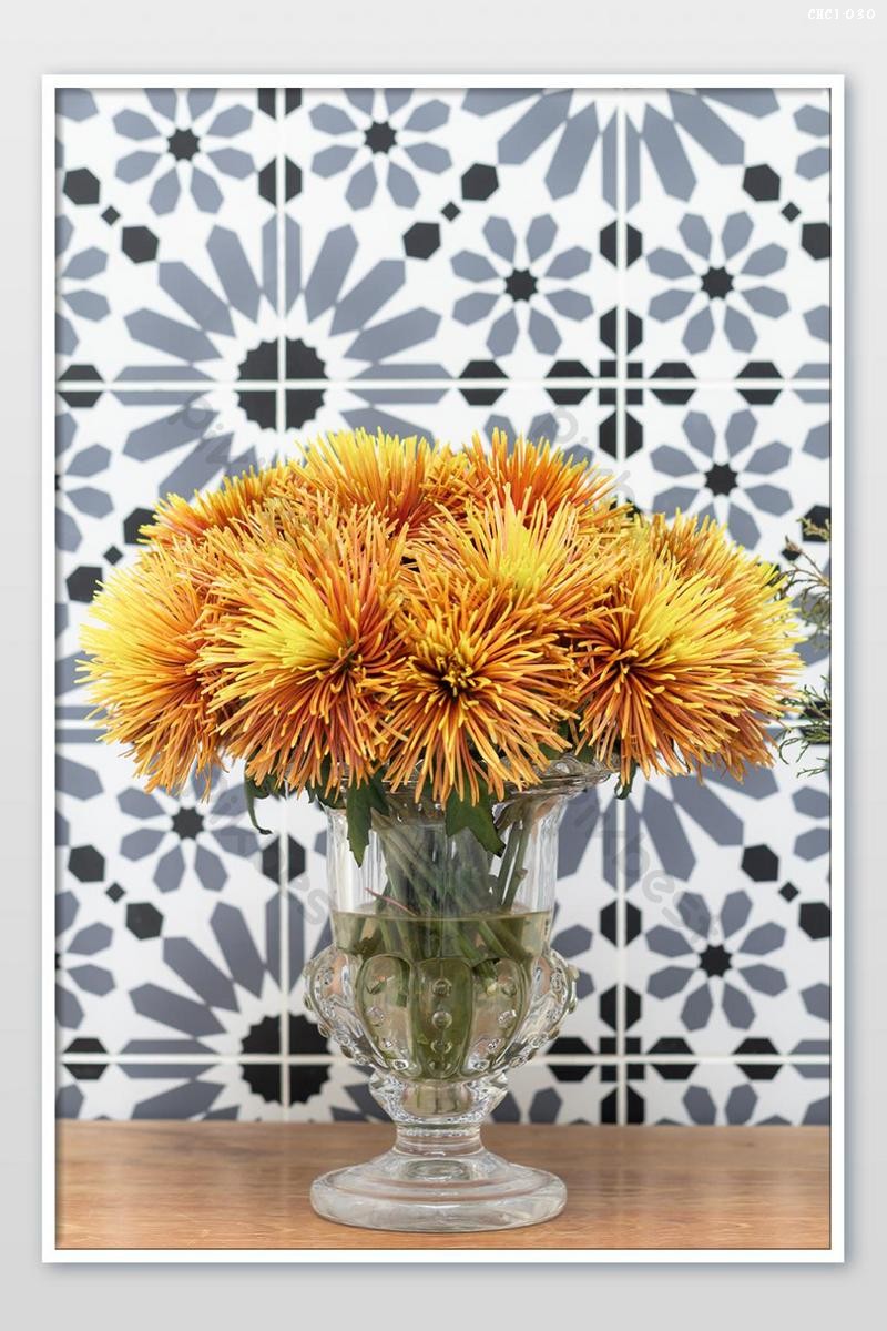 Tranh hoa cúc CHC1-030